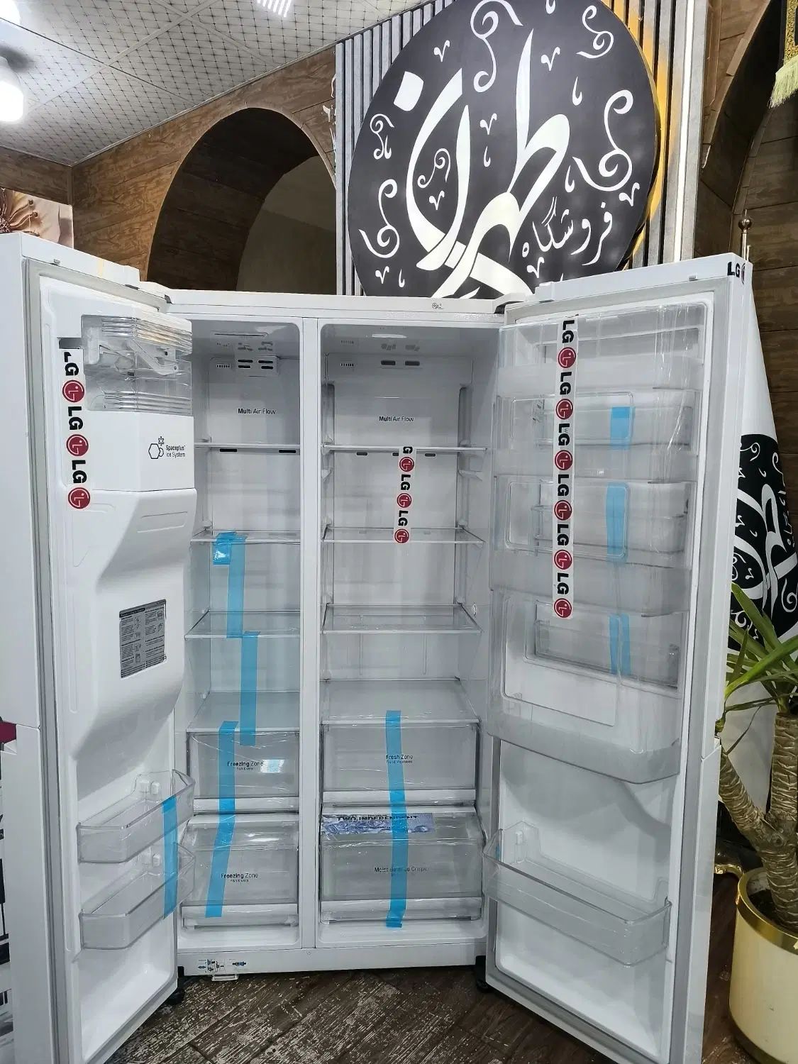 یخچال LG ساید J247 سه درب الجی|یخچال و فریزر|تهران, امام حسین|دیوار