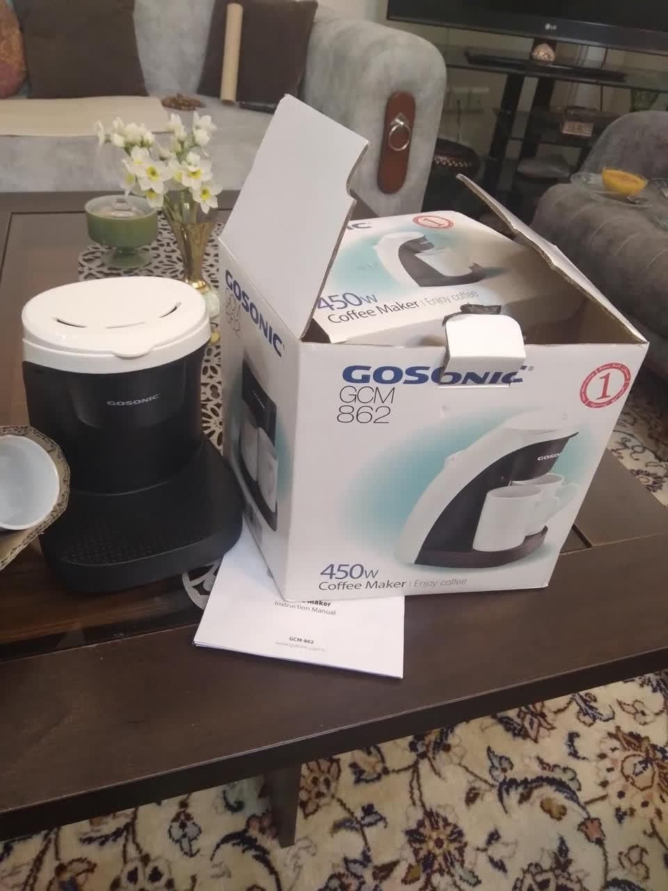 قهوه ساز گاسونیک ۴۵۰ ولت|سماور، چای‌ساز، قهوه‌ساز|تهران, نیروی هوایی (پیروزی)|دیوار