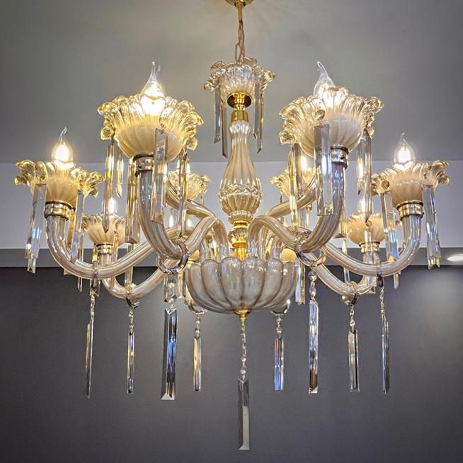 لوستر مورانو کریستالی وارداتی|لوستر و چراغ آویز|تهران, اکباتان|دیوار