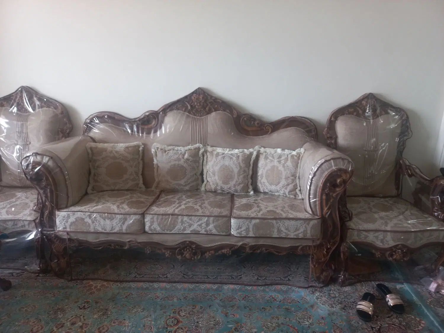 یک دست مبل|مبلمان خانگی و میز عسلی|تهران, شهرک خرازی|دیوار