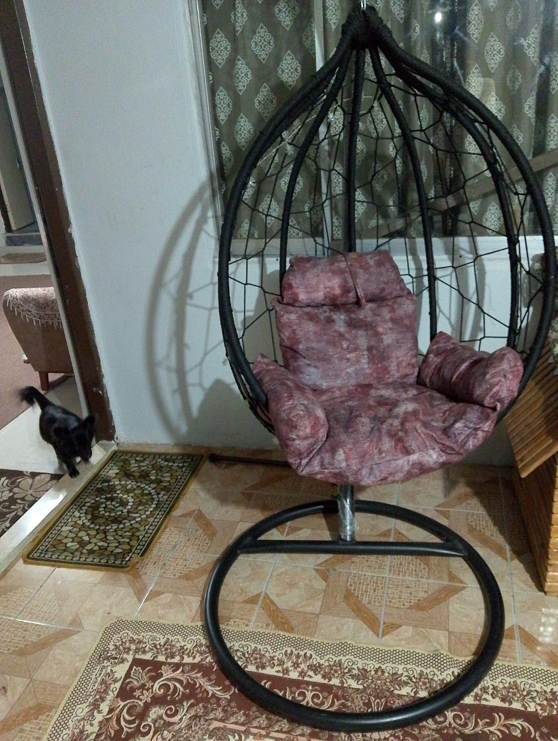 تاپ ریلکسی اشکی لایه بافندگی کنف دار|صندلی و نیمکت|بندر انزلی, میان پشته|دیوار