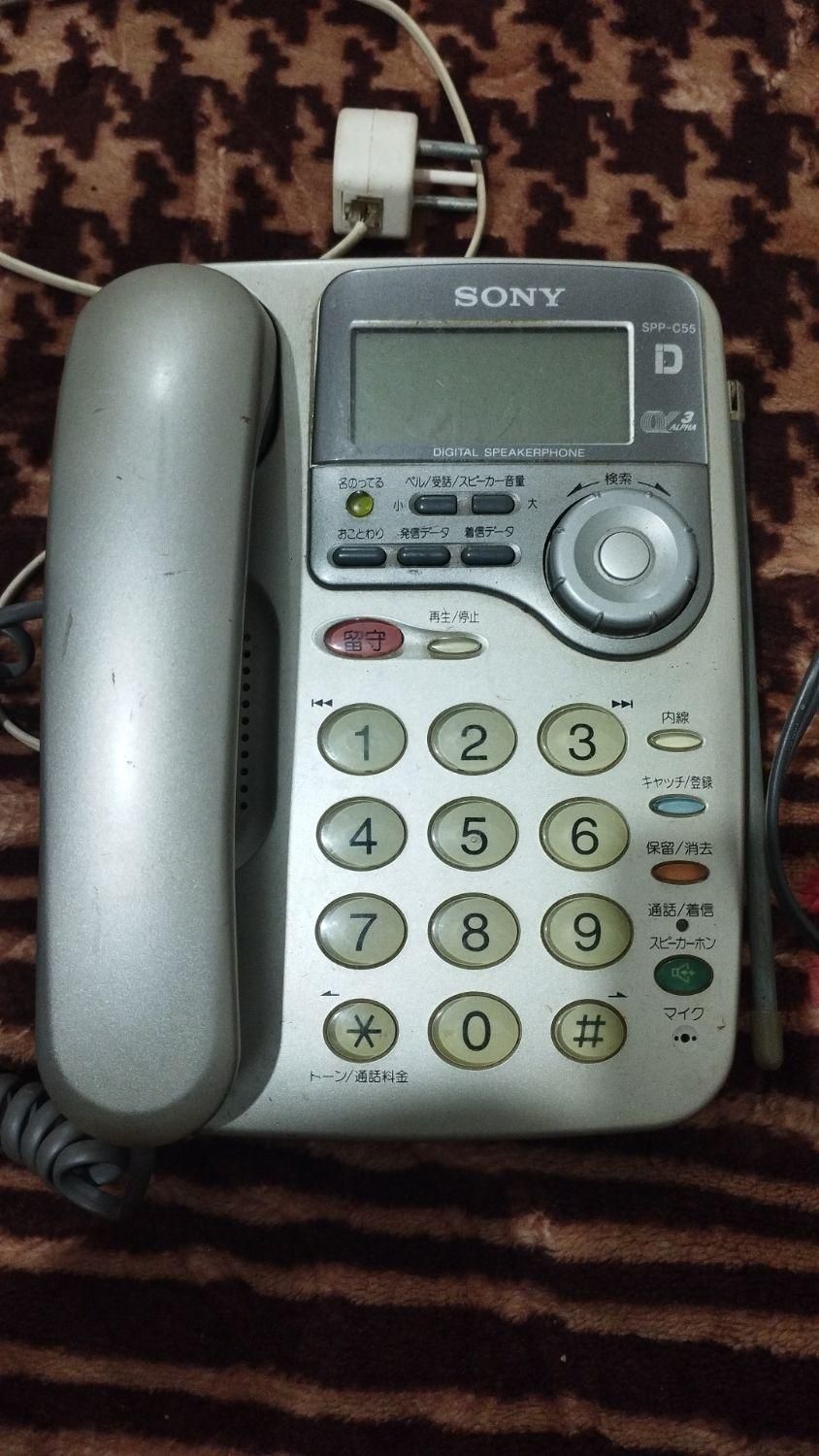 فروش تلفن سونی اصل ژاپن|تلفن رومیزی|گرگان, |دیوار