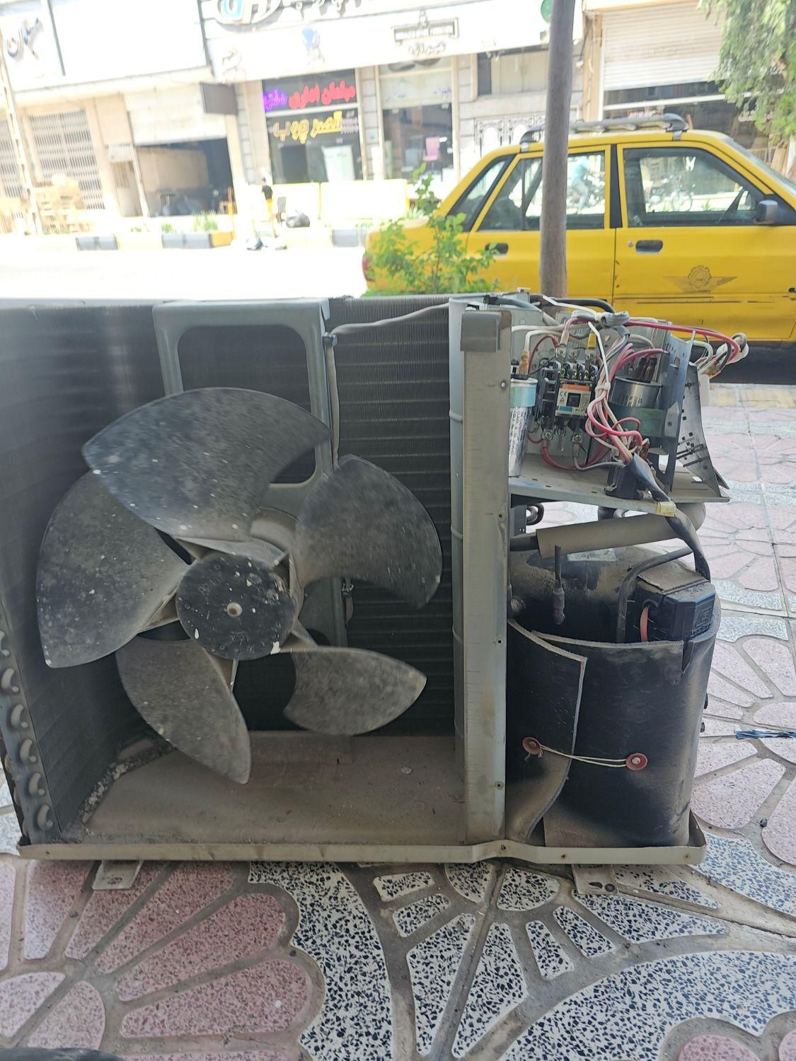 فروش خرید موتور کولر گازی وکولر گازی وتعمیرات|کولر گازی و فنکوئل|قم, کلهری|دیوار