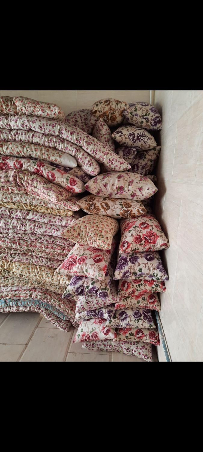 تشک بالشت ست|رختخواب، بالش، پتو|یزد, |دیوار