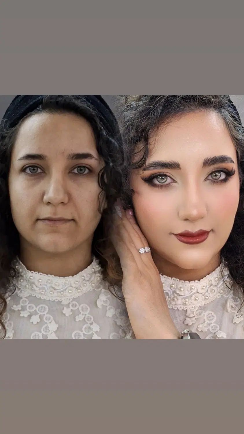میکاپ عروس و همراهی.آموزش تخصصی صفر تا صد میکاپ|خدمات آرایشگری و زیبایی|مشهد, طبرسی شمالی|دیوار