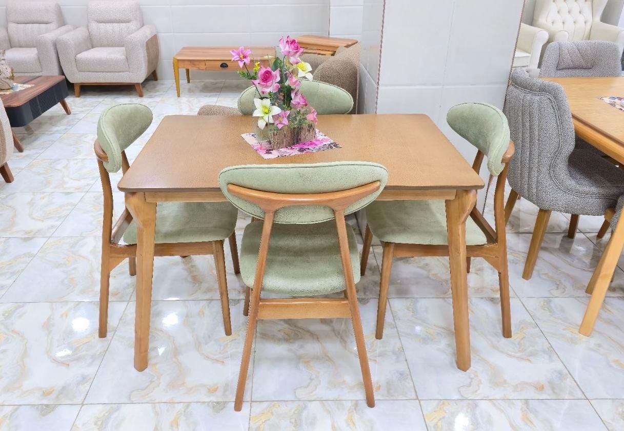 ناهار خوری مدل لوتوس|میز و صندلی غذاخوری|سنندج, |دیوار