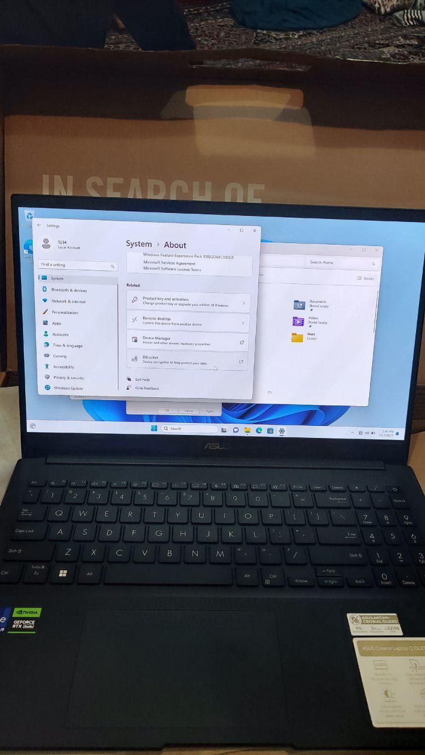 لب تاب ایسوس Q540v|رایانه همراه|تهران, قبا|دیوار