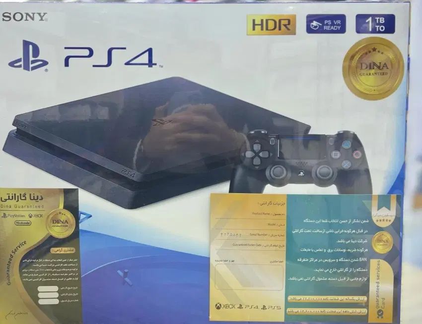 کنسول PS4 اسلیم1ترابایت استوک امارات12 ماه گارانتی|کنسول، بازی ویدئویی و آنلاین|الیگودرز, |دیوار