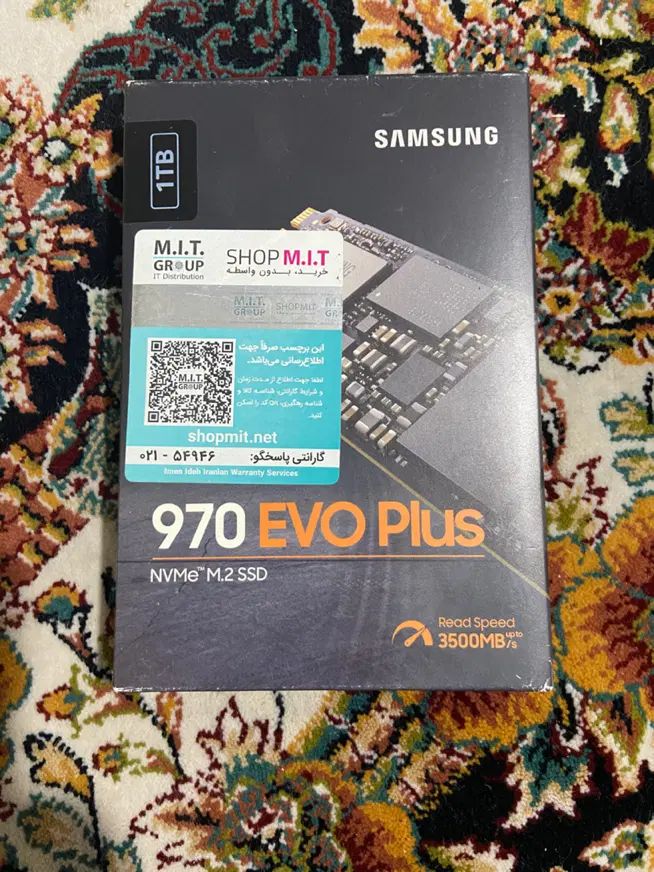 اس اس دی اینترنال سامسونگ EVO Plus 970 یک ترابایت|قطعات و لوازم جانبی رایانه|تهران, مهرآباد جنوبی|دیوار