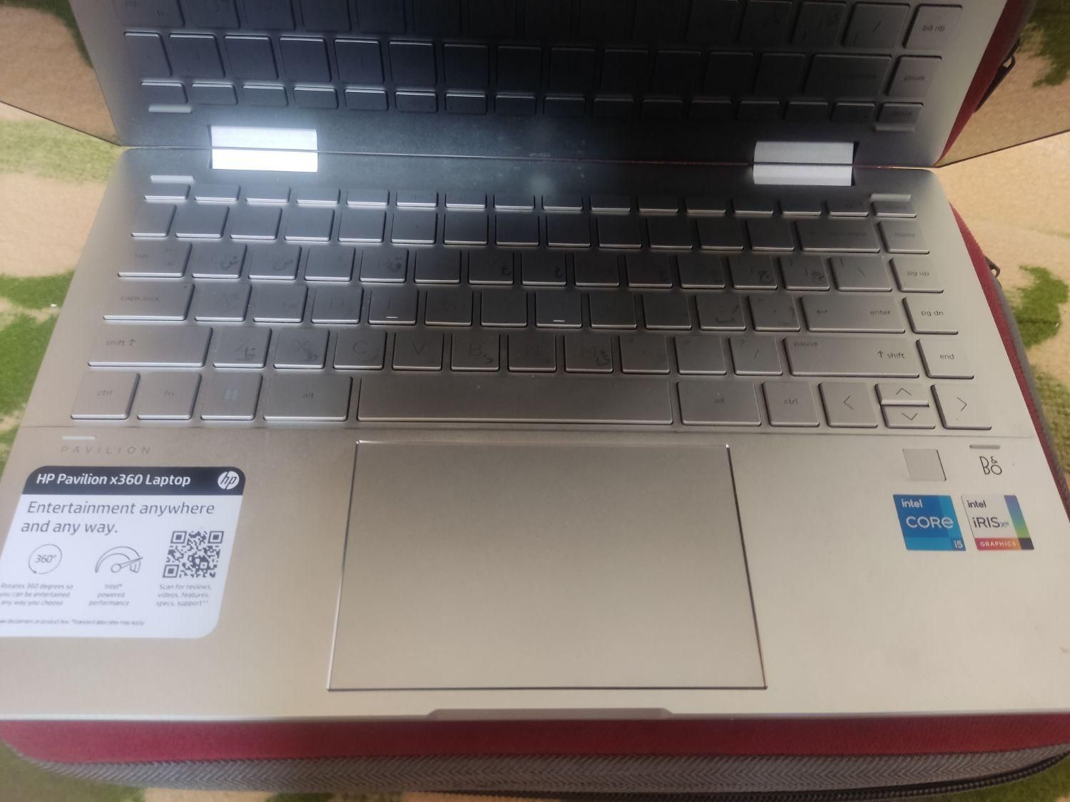 لپتاپ HP pavilion X360 تبلت شو لمسی|رایانه همراه|شیراز, دروازه قران|دیوار