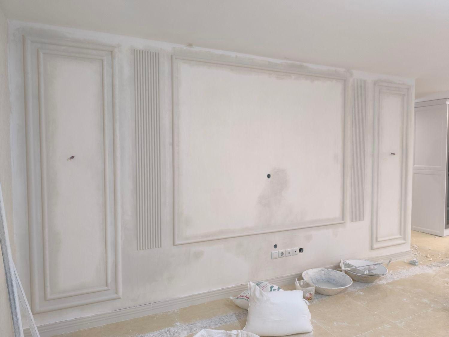 گچکاری،گچ کاری و ابزار و دیوار گچی با کیفیت...|خدمات پیشه و مهارت|اراک, |دیوار