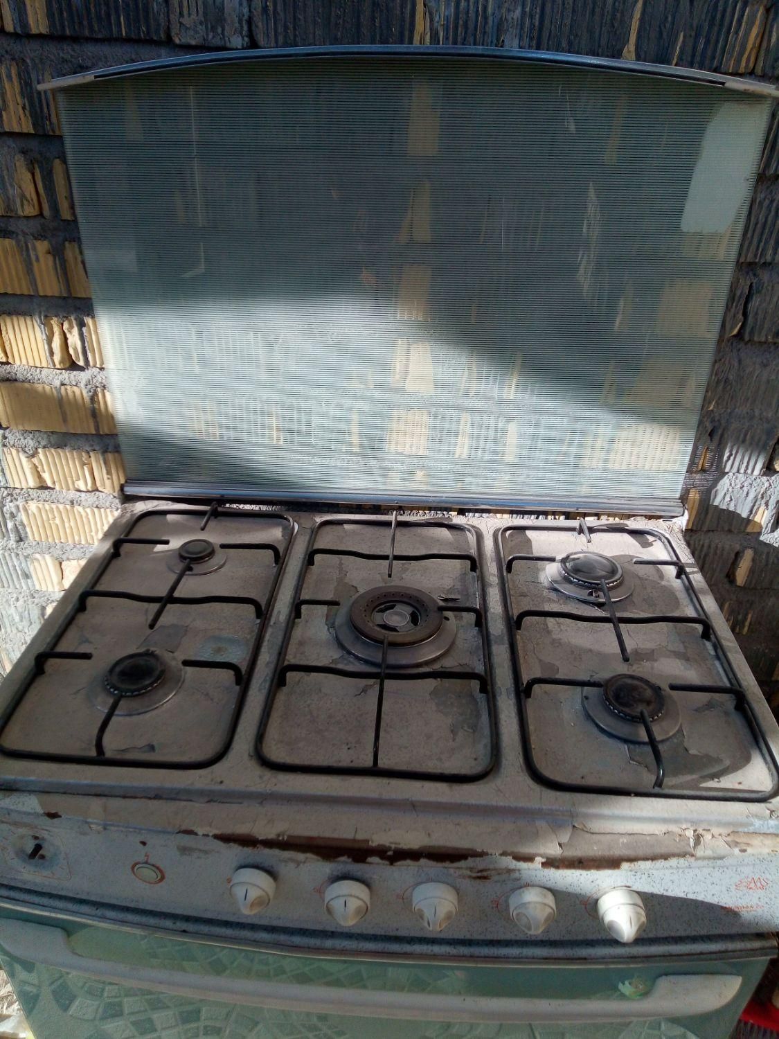 اجاق گازپنج شعله|اجاق گاز و لوازم برقی پختوپز|زرقان, |دیوار