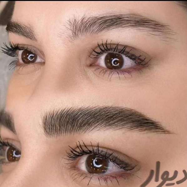 فیبروزبه سبک(کرکی). بنمژه .شیدینگ لب|خدمات آرایشگری و زیبایی|کاشان, زیدی|دیوار