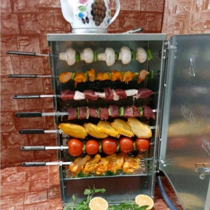 کباب پز برقی آپارتمانی بدون دود السام|اجاق گاز و لوازم برقی پختوپز|شیراز, گچی|دیوار