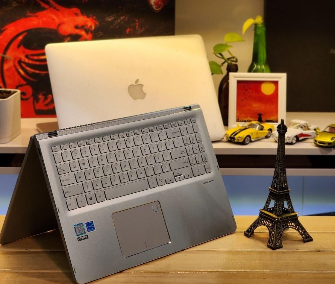 لپ تاپ صفحه لمسی تاچ 360 asus q505 دانشجویی مهندسی|رایانه همراه|شیراز, وصال|دیوار