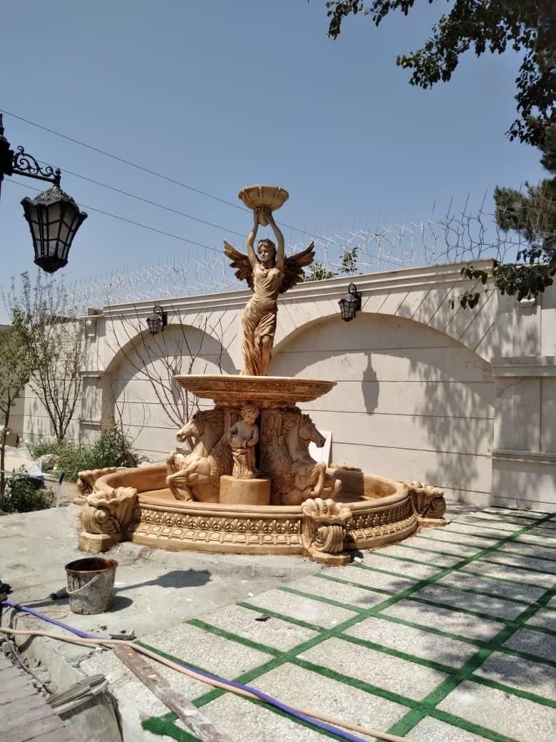 آبنما طرح پاشوره گلدان دار مجسمه پری دریایی کوروش|مصالح و تجهیزات ساختمان|تهران, خلیج فارس|دیوار