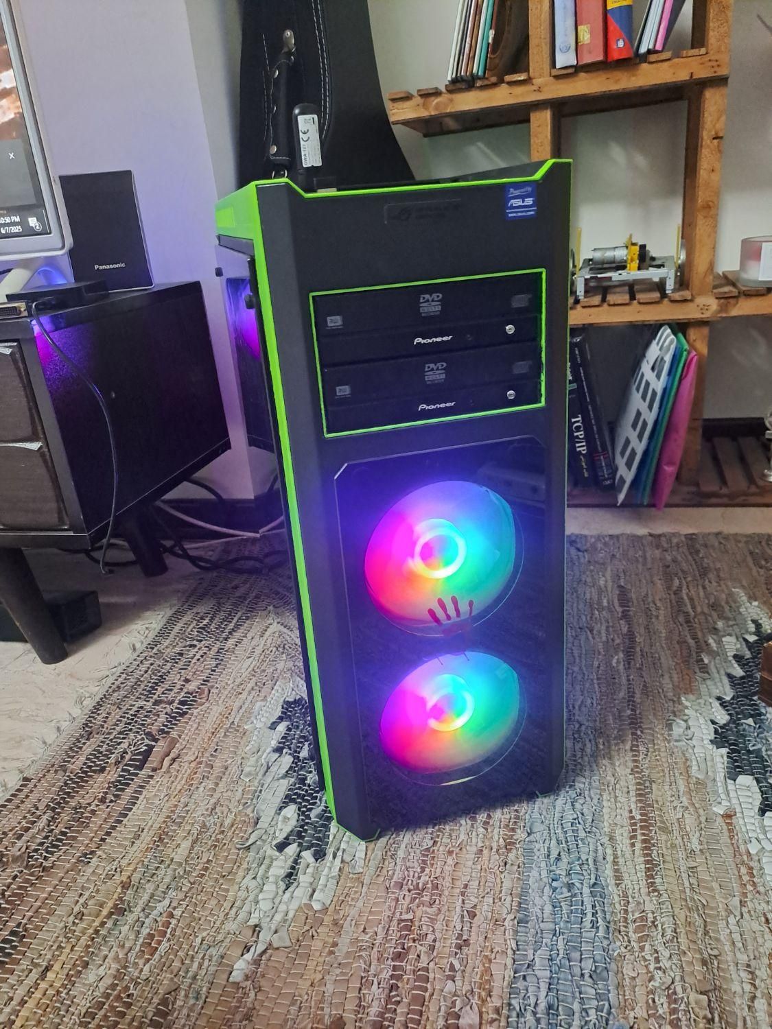 کیس شیشه ای Z3 Crystal i39100 ram16 m2|رایانه رومیزی|تهران, شاهین|دیوار