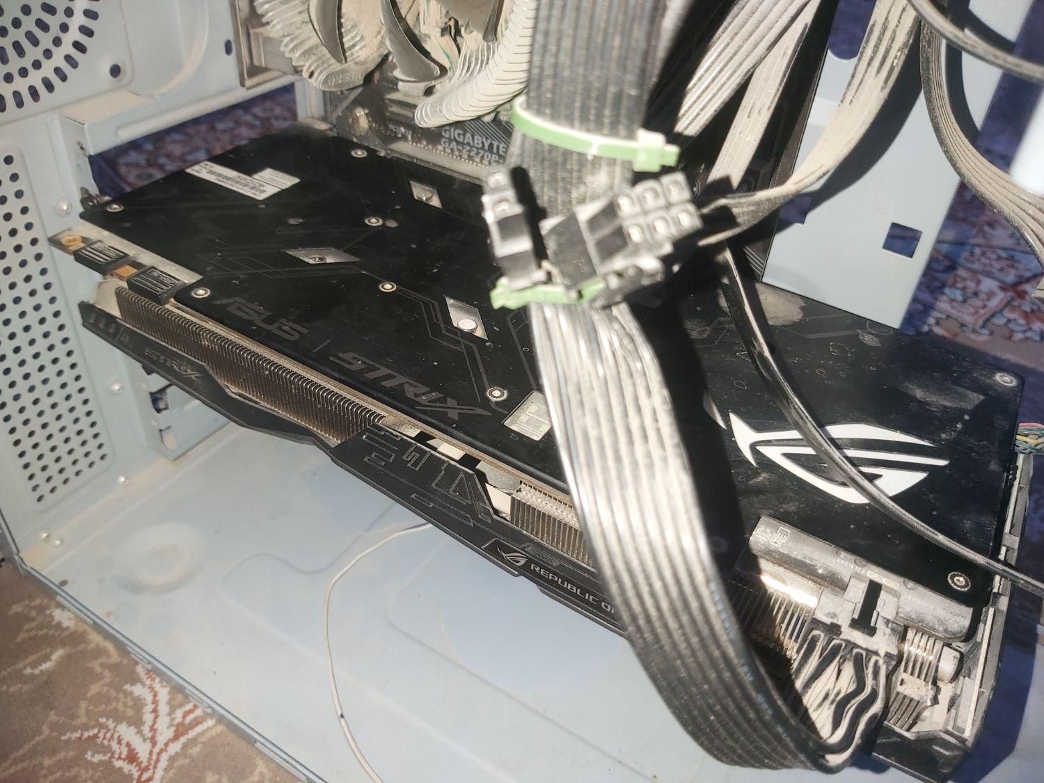گرافیک gtx 1070 برند ROG|قطعات و لوازم جانبی رایانه|زاهدان, |دیوار