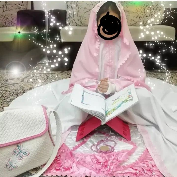 چادر نماز جشن تکلیف ست کامل|کفش و لباس بچه|کرج, باغستان|دیوار
