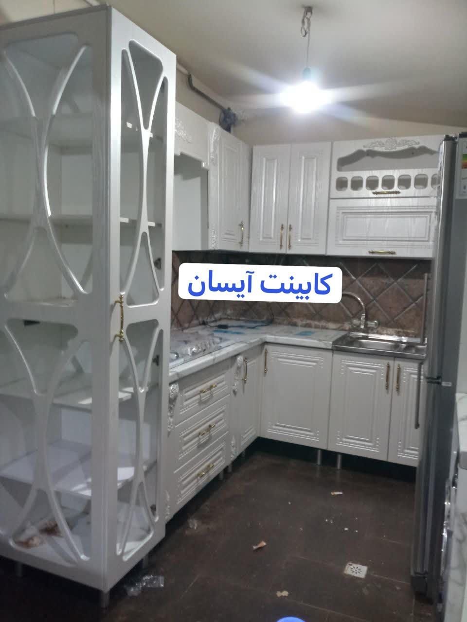 کابینت با ویترین ایستاده طرح هخامنش|مصالح و تجهیزات ساختمان|زنجان, |دیوار