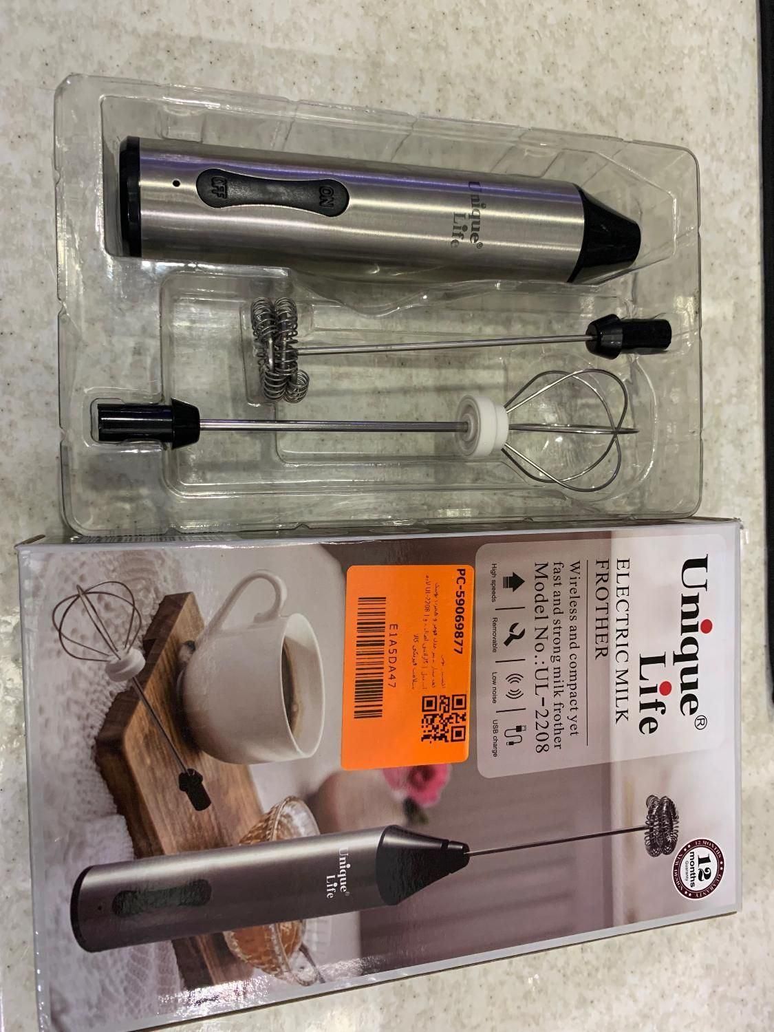 فوم ساز شیر Unique Life UL-2208|سماور، چای‌ساز، قهوه‌ساز|تهران, میدان ولیعصر|دیوار