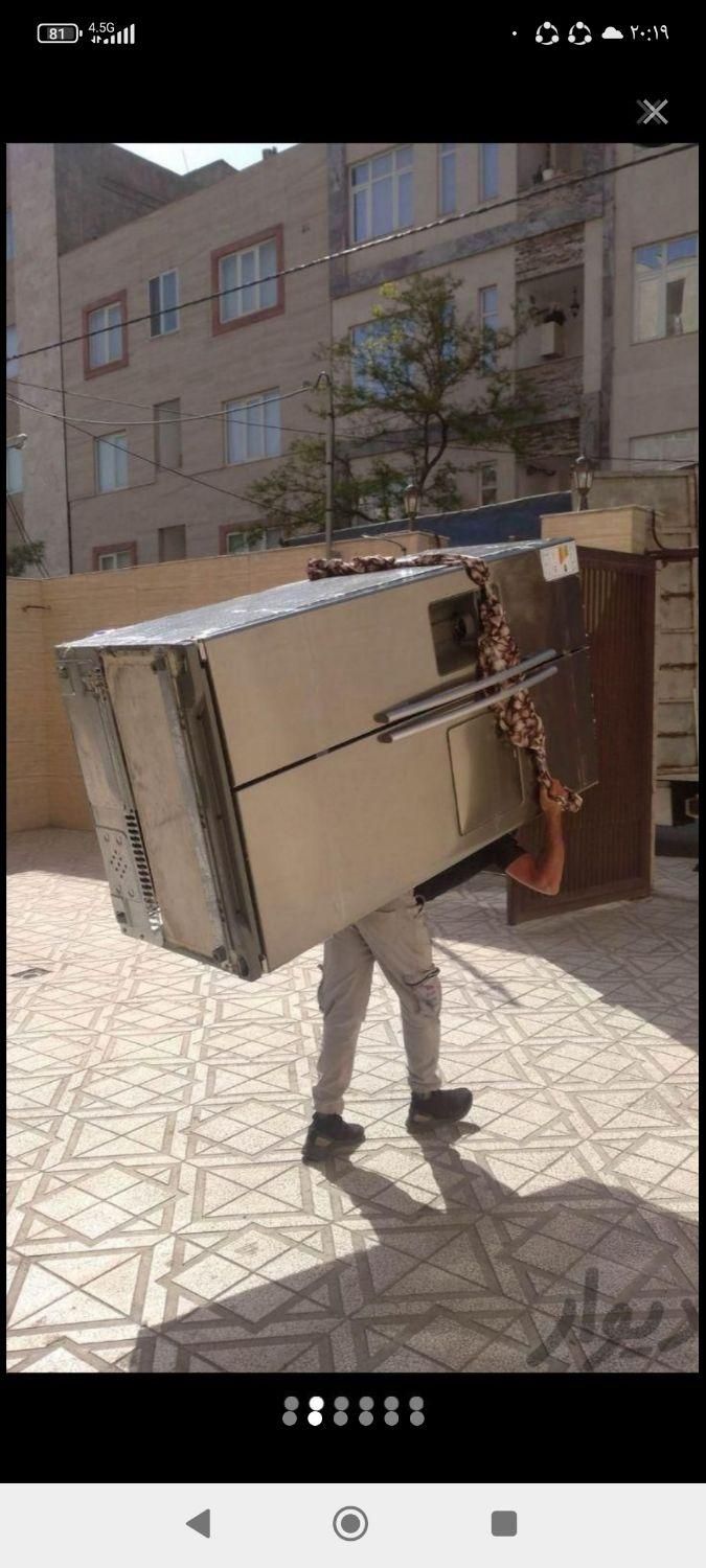 باربری وجابجایی اسباب واثاث کشی منزل وکارگرتنها|خدمات حمل و نقل|مشهد, موسوی قوچانی|دیوار