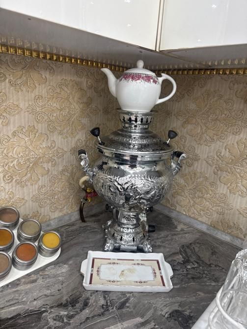 سماور گازی استیل مارک ایران|قوری، کتری، قهوه‌ساز دستی|تهران, تهرانپارس شرقی|دیوار