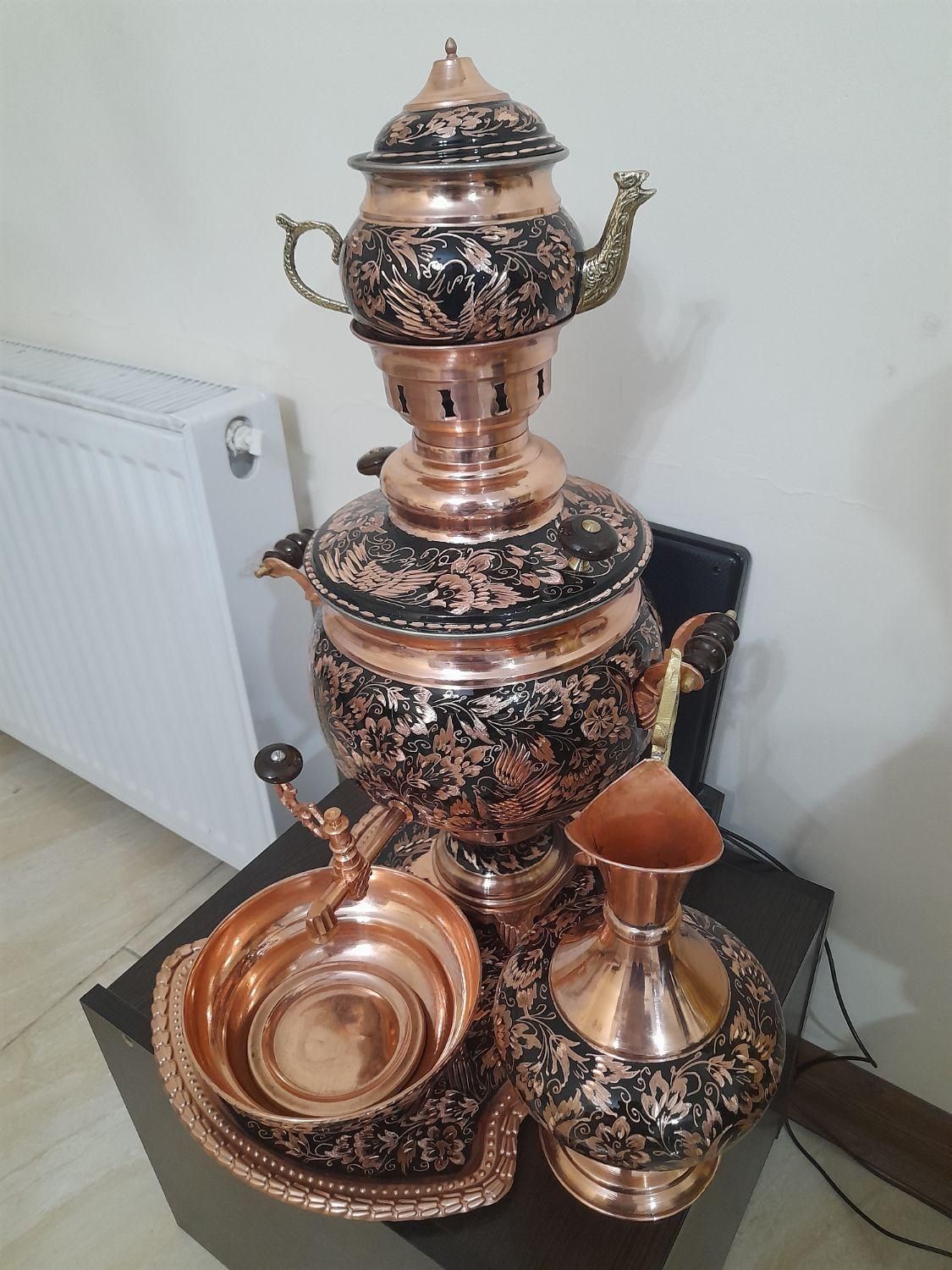 سماور۶لیتریمسیالماستراش|صنایع دستی و سایر لوازم تزئینی|محمدشهر, شهرک پیام (مهرالبرز)|دیوار