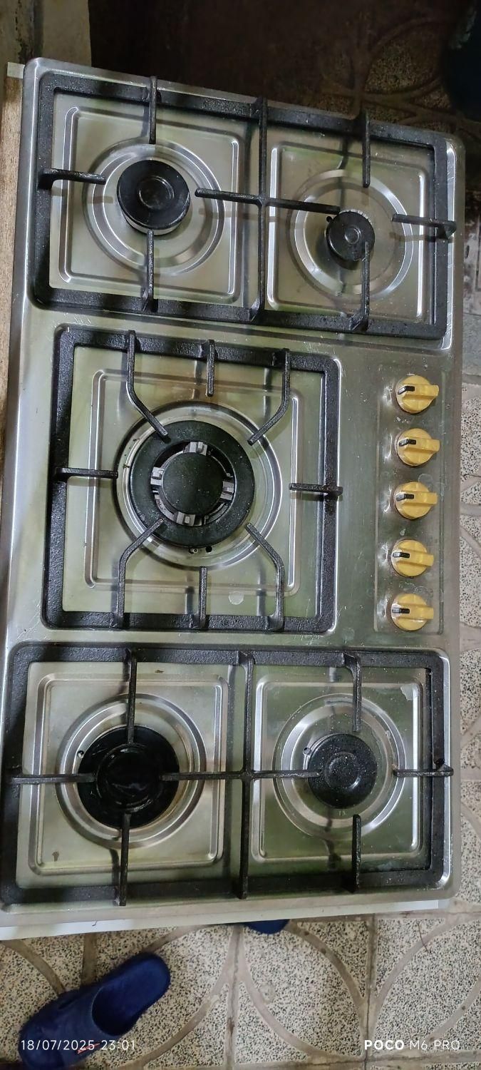 اجاق گاز رومیزی با کابینت|اجاق گاز و لوازم برقی پخت‌وپز|دهگلان, |دیوار