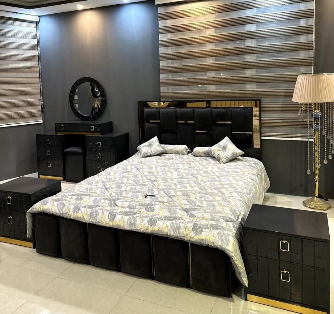 سرویس تخت خواب پارچه ای|تخت و سرویس خواب|تهران, شهرک ابوذر|دیوار