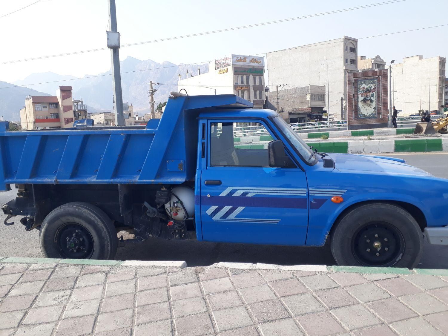 حمل مصالح ساختمانی نخاله ماسه با نیسان کمپرسی|خدمات حمل و نقل|خرم‌آباد, |دیوار