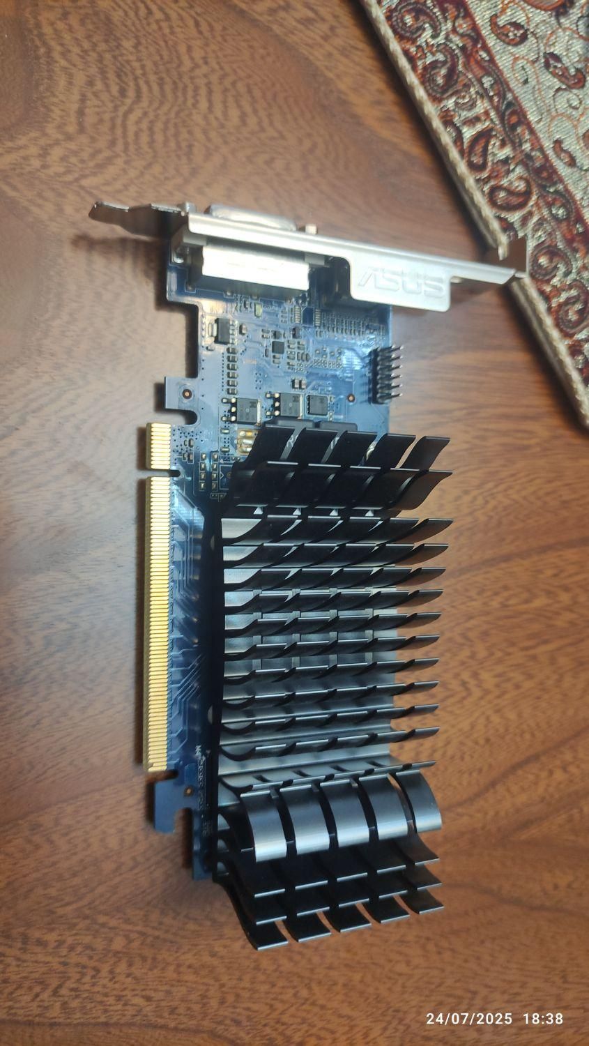 کارت گرافیک nvidia geforce gt 210 برند asus|قطعات و لوازم جانبی رایانه|اصفهان, برازنده|دیوار