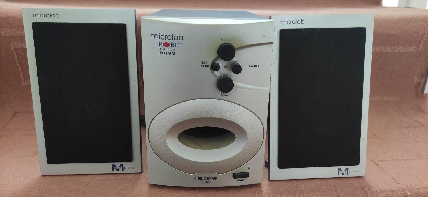 اسپیکر microlab|قطعات و لوازم جانبی رایانه|کرج, ساسانی (قلمستان)|دیوار
