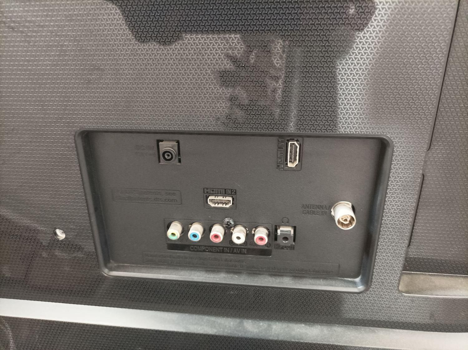 تلویزیون شکسته|تلویزیون و پروژکتور|قروه, |دیوار