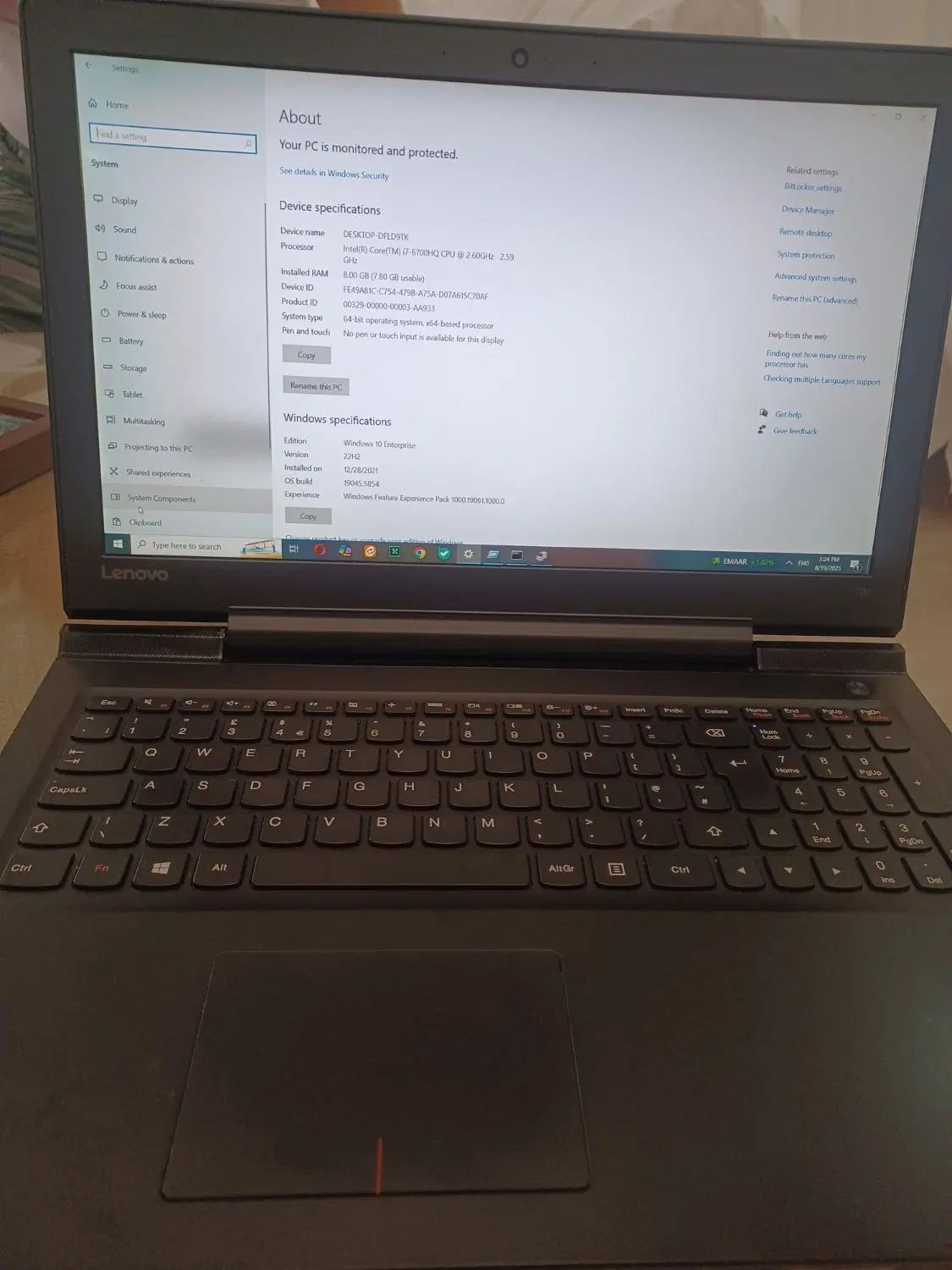 لب تاب lenovo|رایانه همراه|تهران, لویزان|دیوار