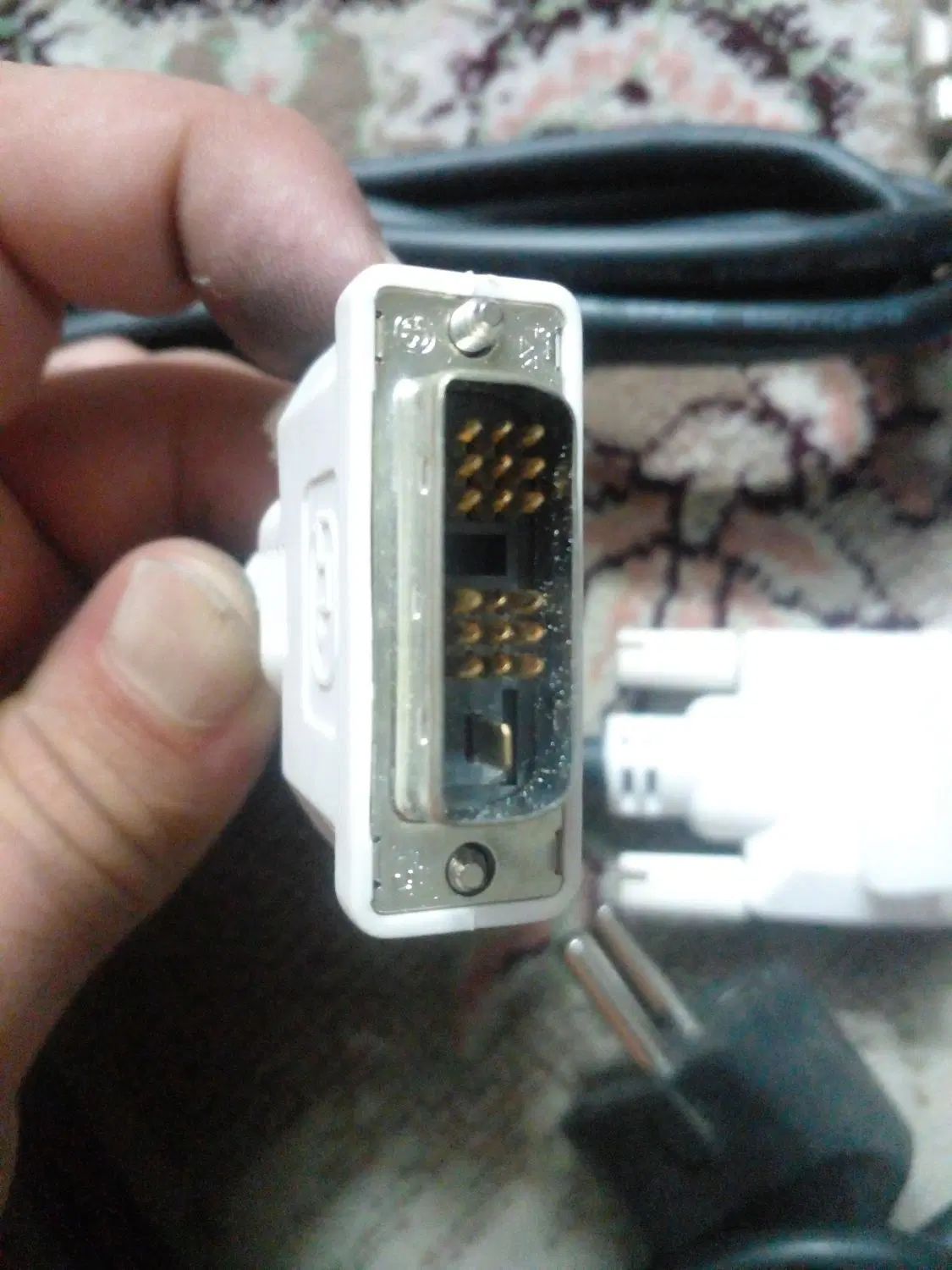 کابل DVI و VGA|قطعات و لوازم جانبی رایانه|اصفهان, لاله|دیوار