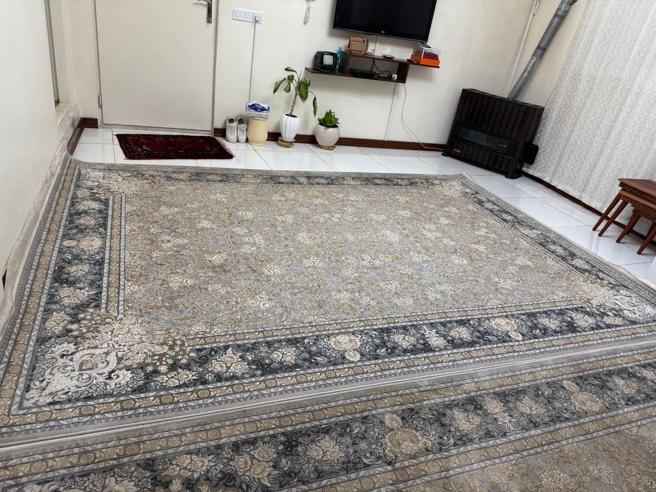 فرش ۱۲۰۰ شانه طرح جدید فرش خجسته هشت رنگ|فرش|ملارد, |دیوار