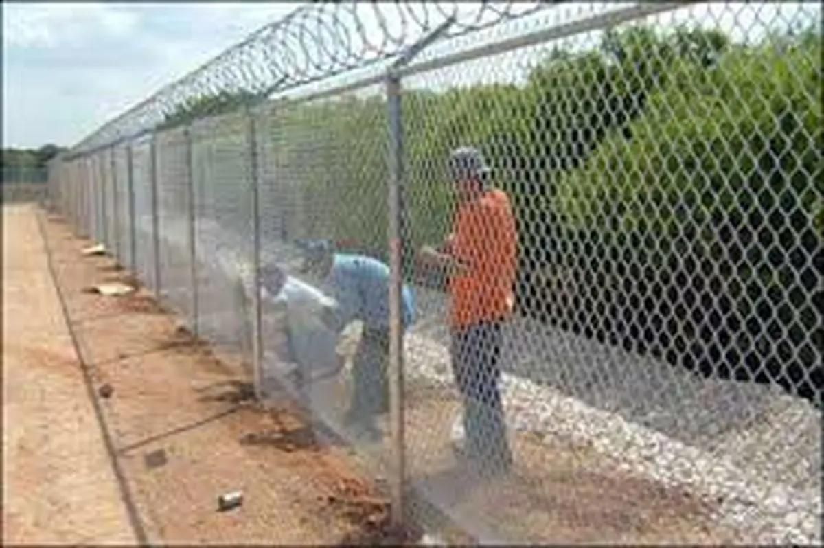 فنس کشی باغ|خدمات باغبانی و درختکاری|یاسوج, |دیوار