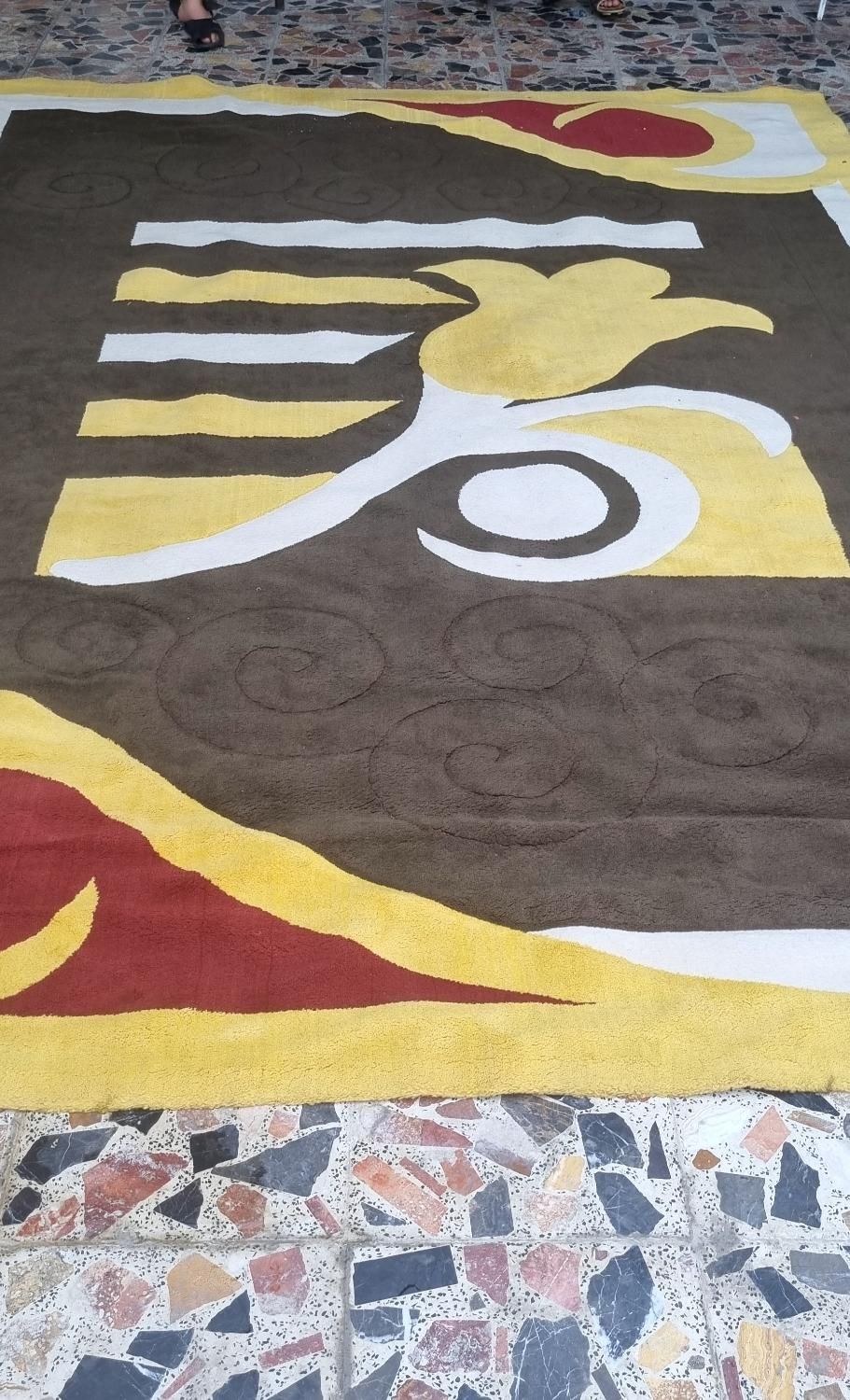 گلیم ۱۲ متری کاملا سالم بدون زدگی|گلیم، جاجیم، گبه|مسجد سلیمان, |دیوار