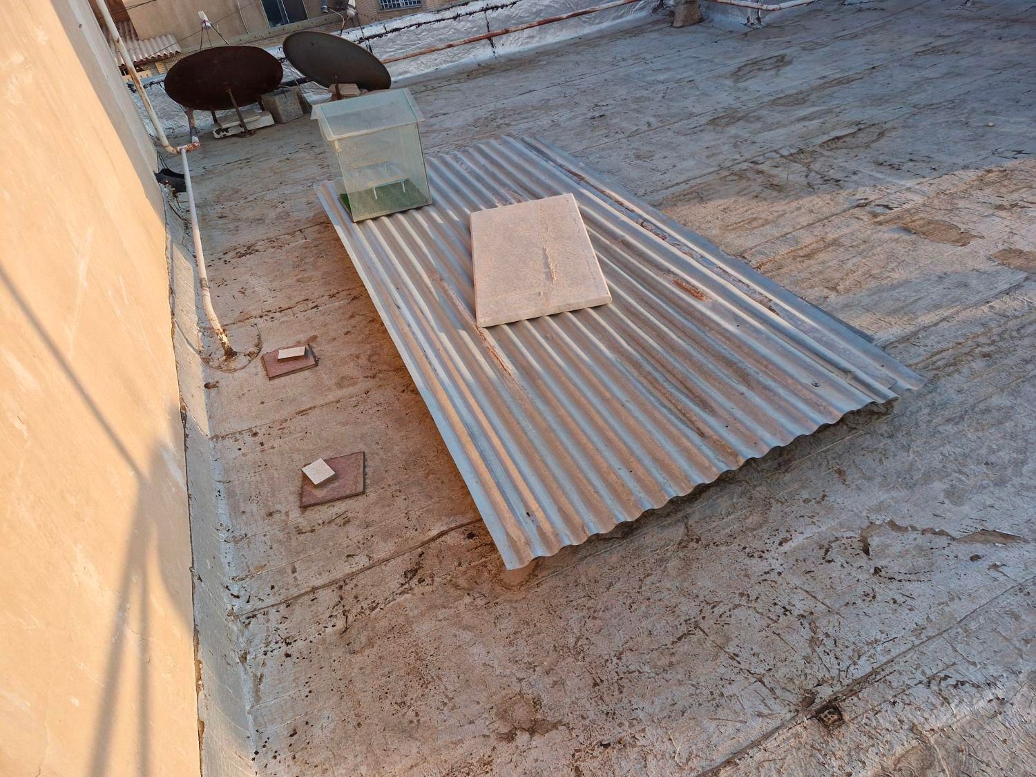 اتاق تقریبا ۲۰ متری فلزی|مصالح و تجهیزات ساختمان|شاهینشهر, شهرک گلدیس|دیوار