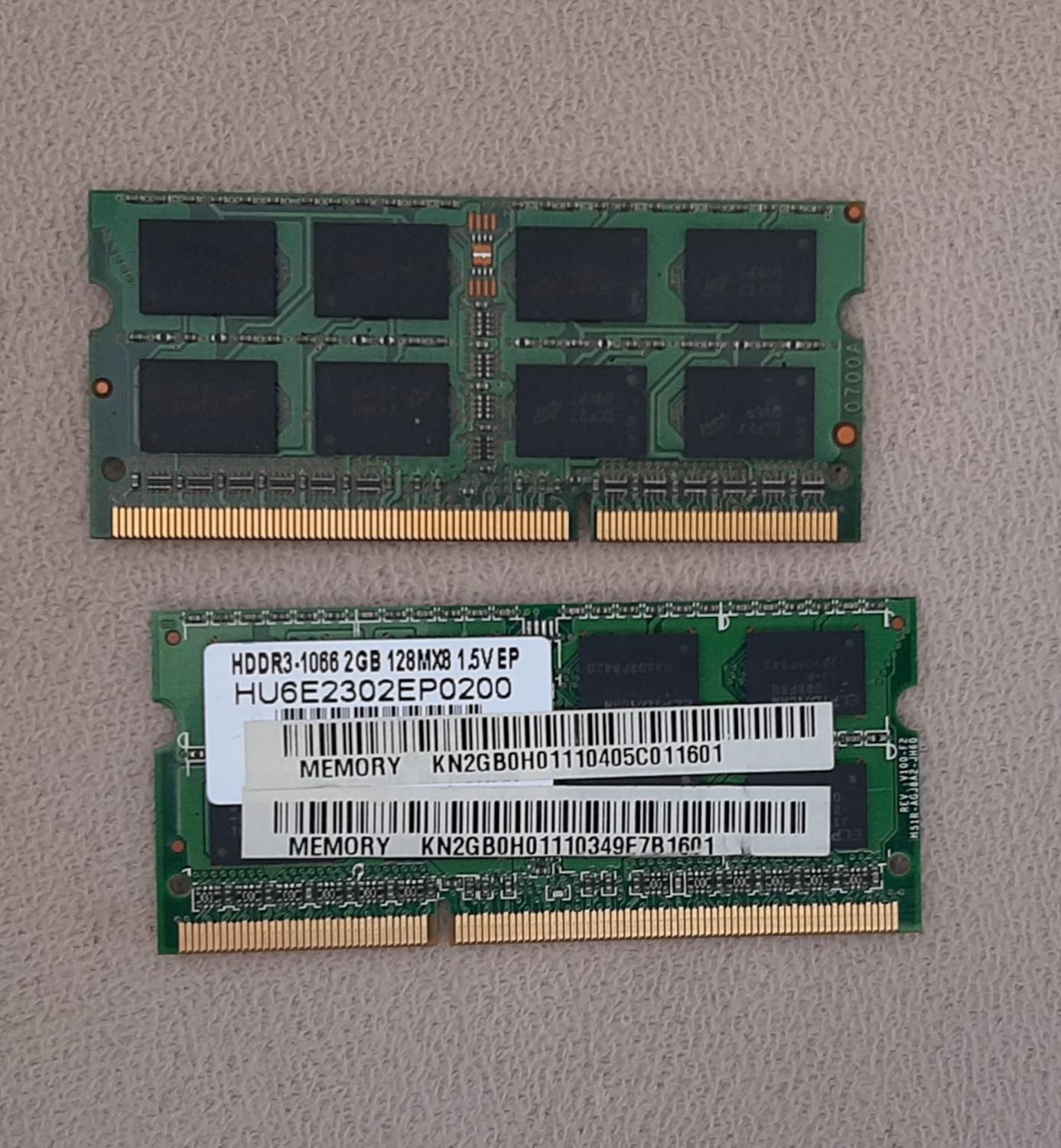 رم لپ تاپ ۲ گیگ DDR3|قطعات و لوازم جانبی رایانه|اردبیل, |دیوار