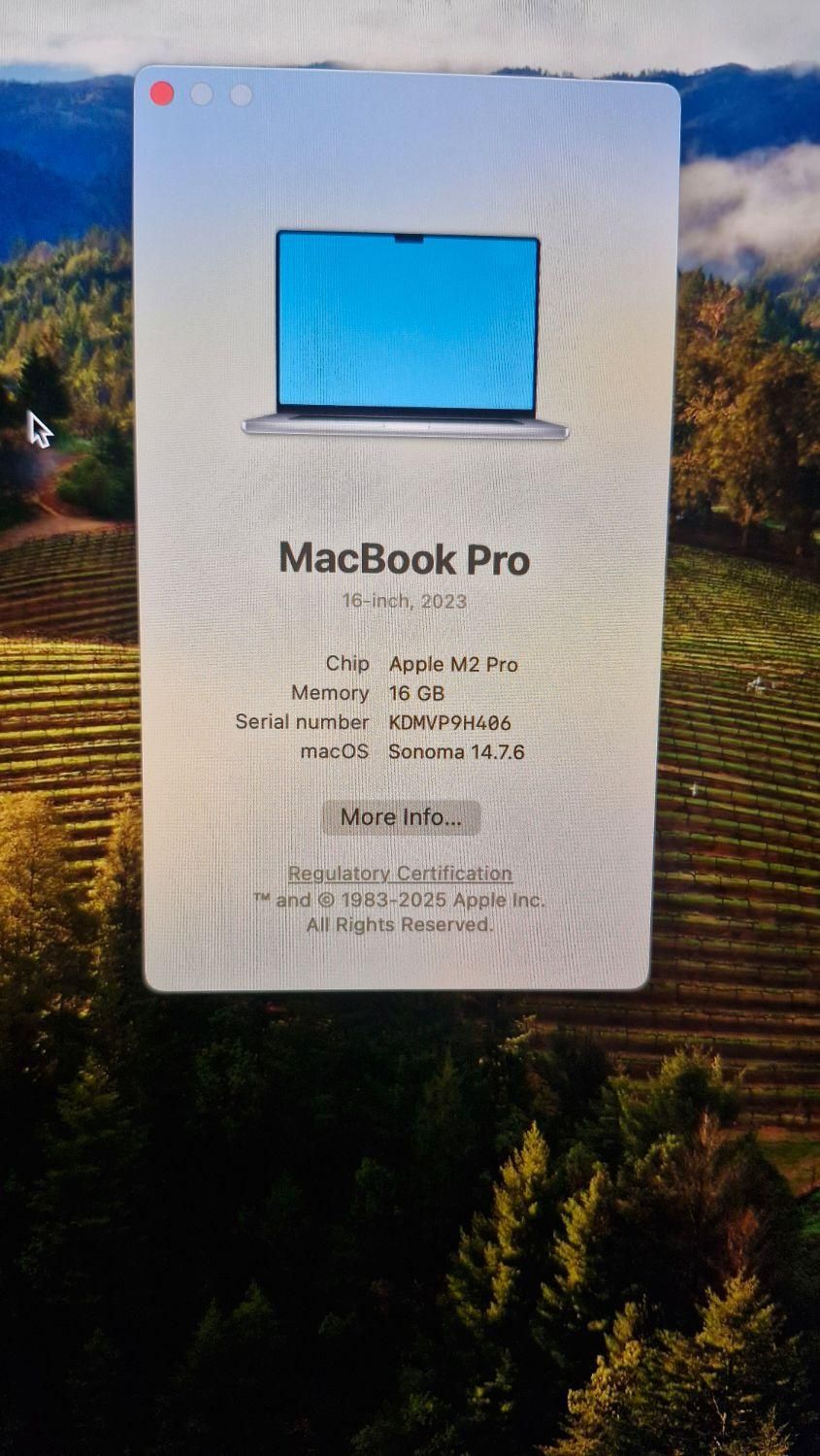 لپتاپ اپل مک بوک پرو 2023 macbook pro m2 pro|رایانه همراه|تهران, دارآباد|دیوار