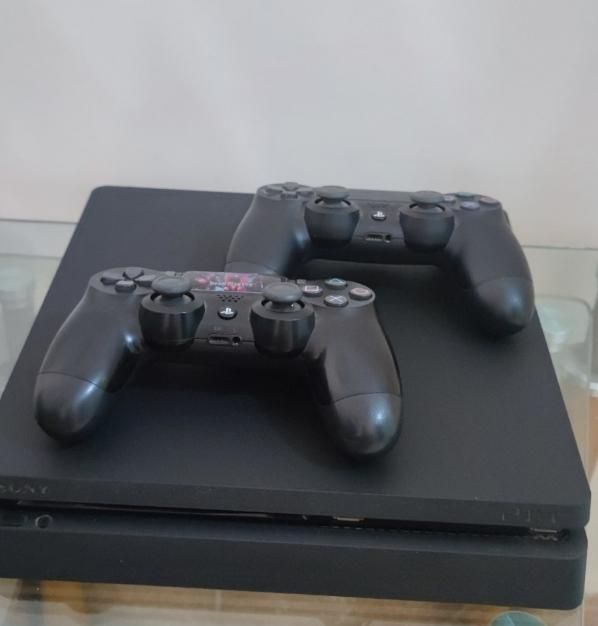 دستگاه پی اس فور اسلیم  یک ترابایت ps4 slim|کنسول، بازی ویدئویی و آنلاین|رشت, معلم|دیوار