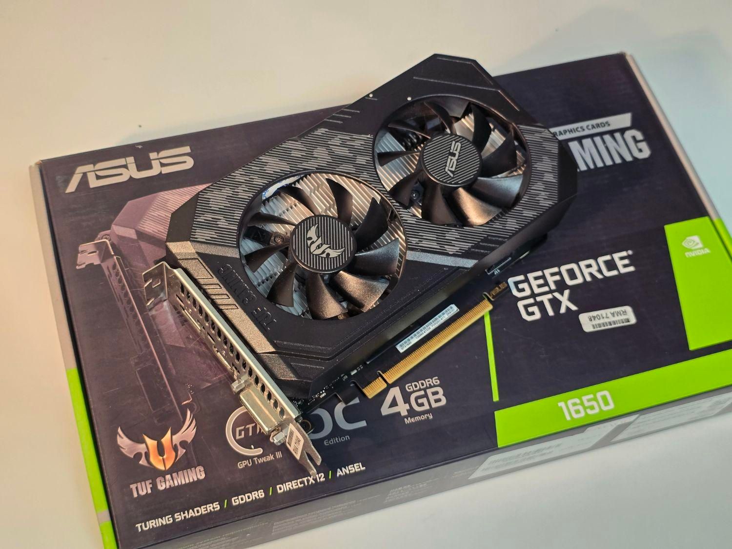 فروش کارت های ایسوس سری تاف 1660/Asus TUF GTX1650|قطعات و لوازم جانبی رایانه|تهران, نجات اللهی|دیوار