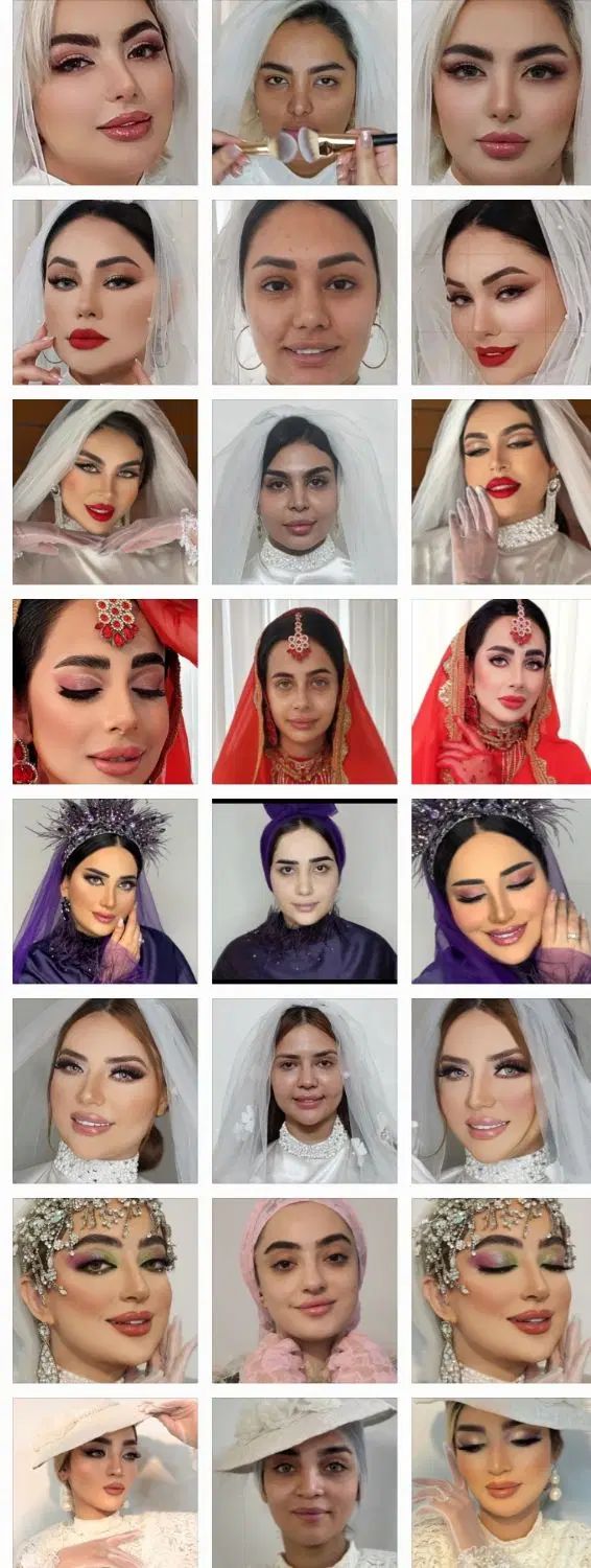 میکاپ اقتصادی تخصصی عروس و همراهی|خدمات آرایشگری و زیبایی|مشهد, امامیه (شهرک غرب)|دیوار