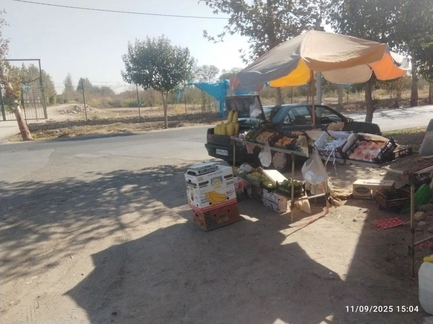 واگذاری بساط میوه با دخل خوب|اجارهٔ مغازه و غرفه|کرج, گلستان|دیوار