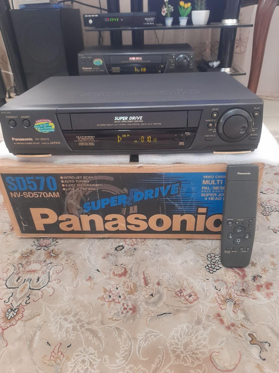 Panasonic SD570 4 HEADشاتلدار|پخش‌کننده DVD و ویدیو|تهران, آرژانتین|دیوار