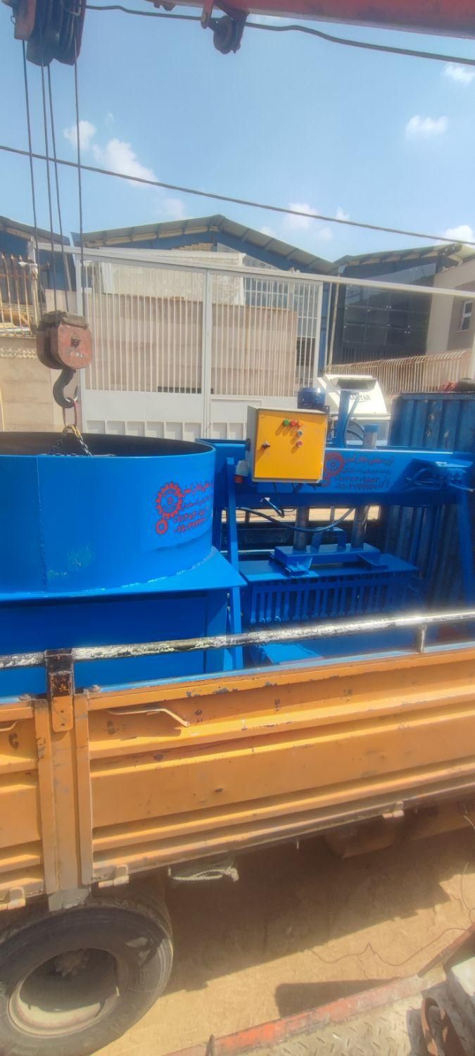 بلوک زن اتوماتیک اروپای بلوک زنی مخلوط کن جدول زن|ماشین‌آلات صنعتی|یزد, |دیوار