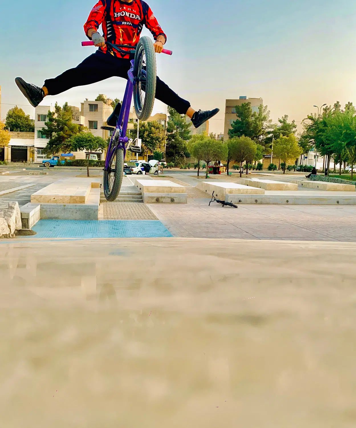 دوچرخهBmxحرکات نمایشی|دوچرخه، اسکیت، اسکوتر|مشهد, هنرستان|دیوار