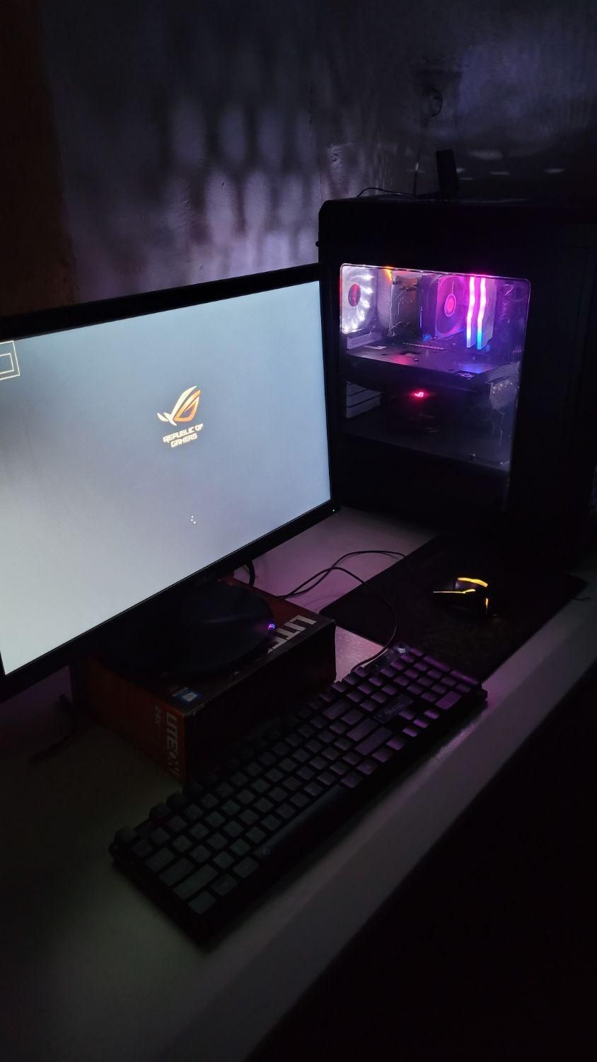 کامپیوتر گیمینگ i5 با RX5500XT و رم 16GB|رایانه رومیزی|تهران, کن|دیوار